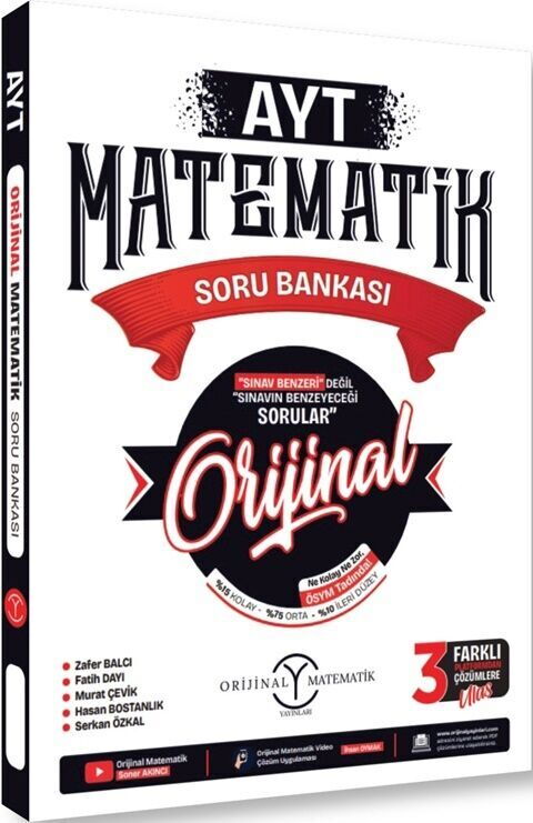 ORİJİNAL YKS AYT S.B. MATEMATİK - 25-26
