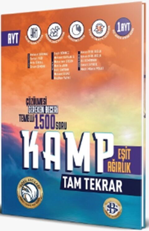 *SARMAL YKS AYT KAMP TAM TEKRAR EŞİT/AĞ - 24-25