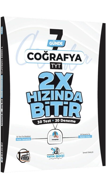 YDENİZİ TYT 2X HIZINDA BİTİR COĞRAFYA - 2026