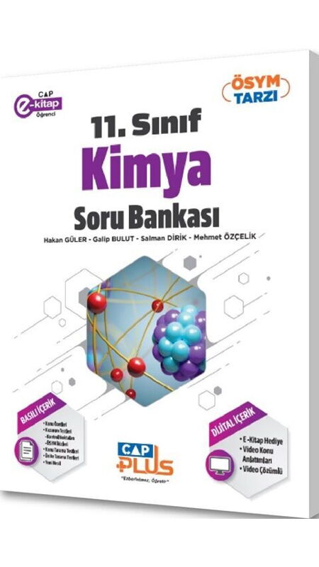 ÇAP 11.SINIF S.B. PLUS KİMYA - 2025-26