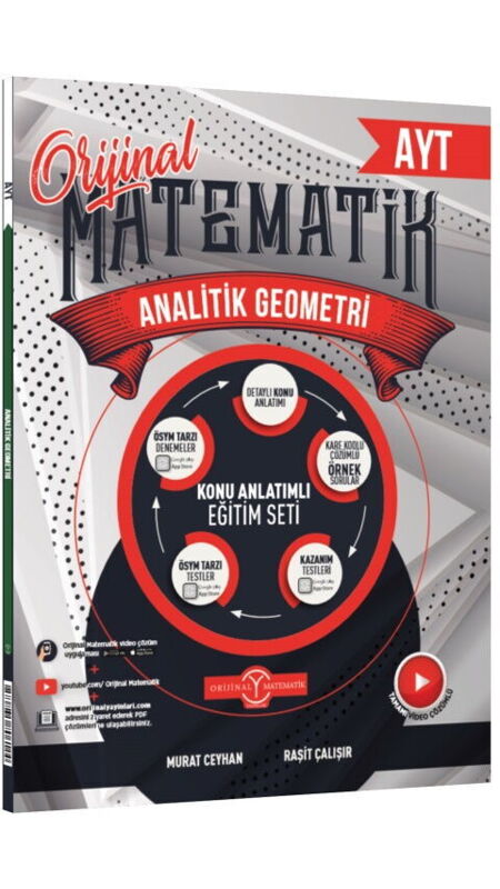 ORİJİNAL YKS AYT KA.SB. ANALİTİK GEOMETRİ - 25-26