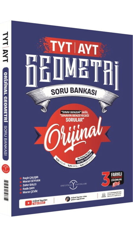 ORİJİNAL YKS TYT AYT S.B. GEOMETRİ - 25-26