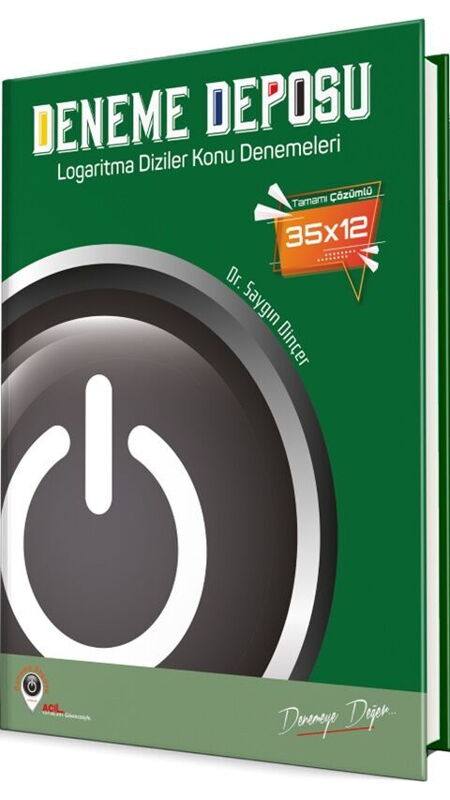 DENEME DEPOSU YKS AYT LOGARİTMA DİZİLER  - 2025-26