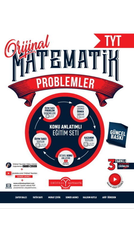 ORİJİNAL TYT KA.SB. MATEMATİK PROBLEMLER - 25-26