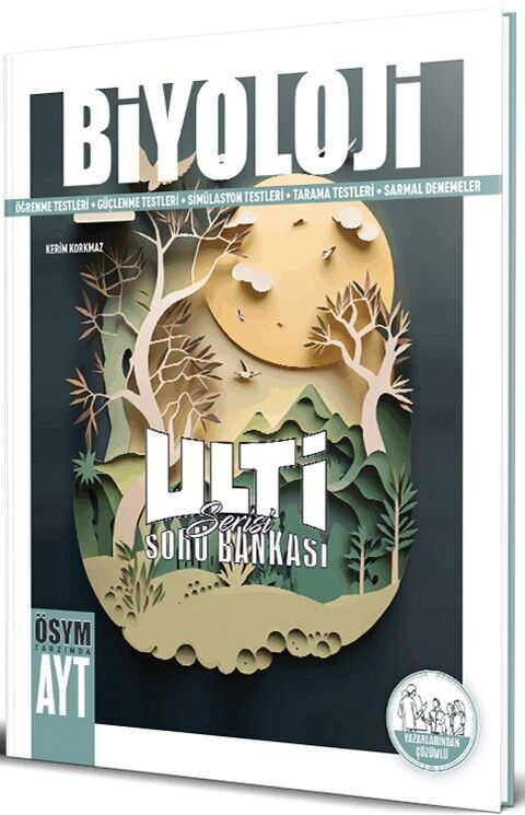 ULTİ YKS AYT SORU BANKASI BİYOLOJİ - 2025-26