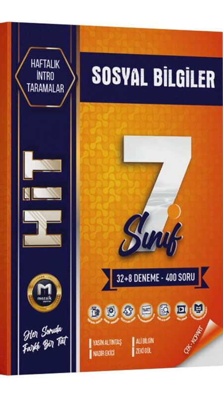 7.SINIF MOZAİK HİT 40 LI DENEME SOSYAL - 2025-26