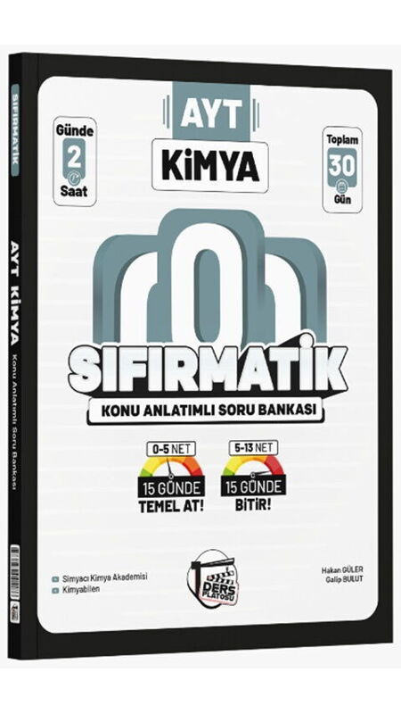 D.PLATOSU YKS AYT SIFIRMATİK K.A. KAMP KİMYA - 26