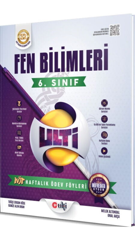 ULTİ 06.SINIF HF.ÖDEV FÖY (HÖF) FEN BİLM. - 25-26