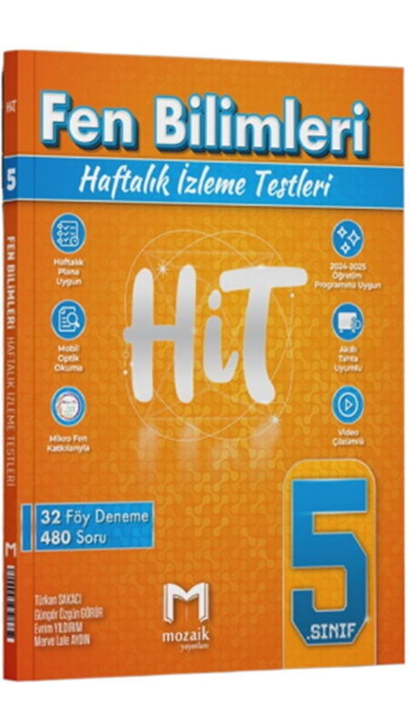 5.SINIF MOZAİK HİT 32 Lİ DENEME FEN BİLM. - 25-26