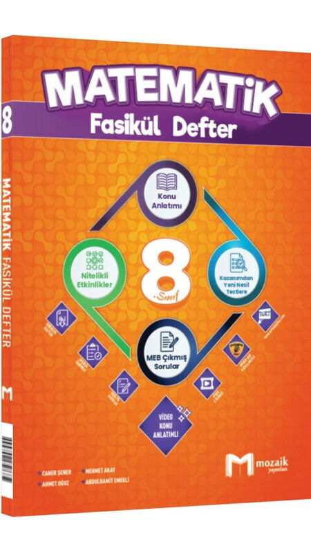 MOZAİK 8.SINIF FASİKÜL DEFTER MATEMATİK - 26-27