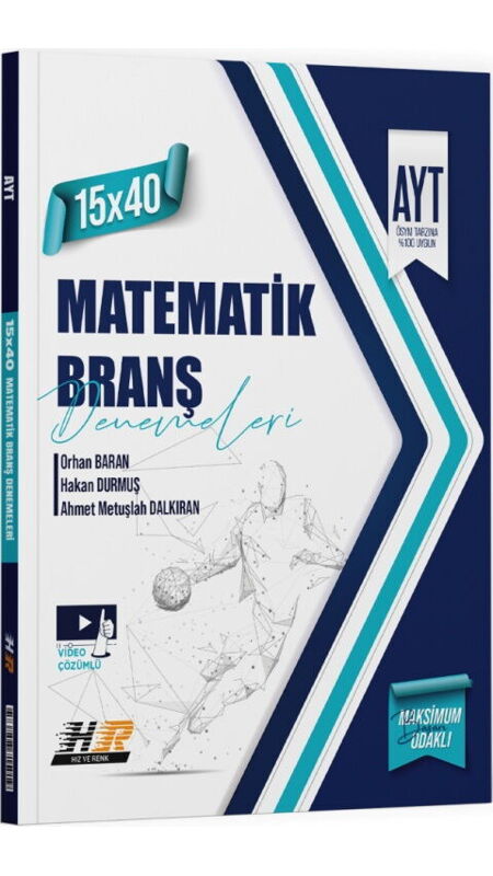 YKS AYT HIZ ve RENK DENEME (15*40) MATEMATİK - 26