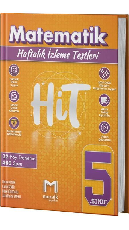 5.SINIF MOZAİK HİT 32 LI DENEME MATEMATİK - 25-26