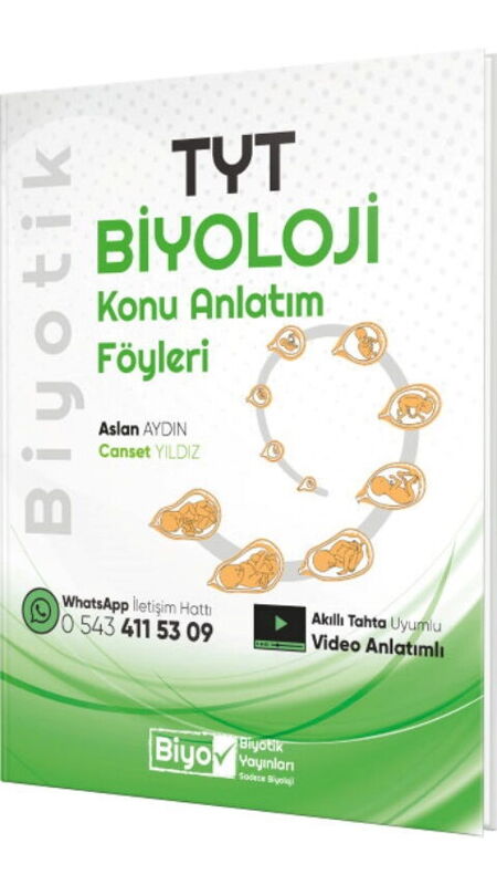 BİYOTİK TYT KONU ANLATIM BİYOLOJİ - 2025-26