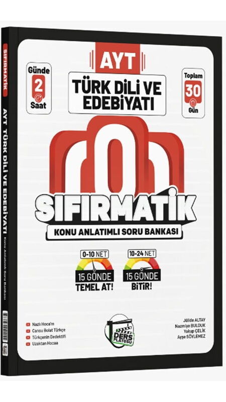 D.PLATOSU YKS AYT SIFIRMATİK K.A. KAMP EDEBİYA -26