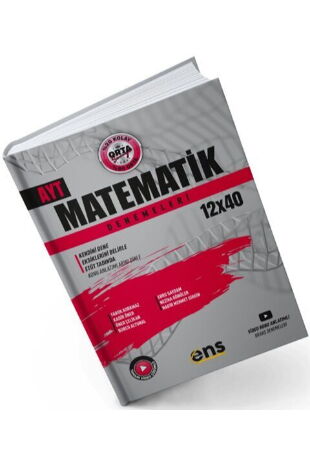 *ENS DESTEK YKS AYT DENEME 12*40 MATEMATİK - 24-25