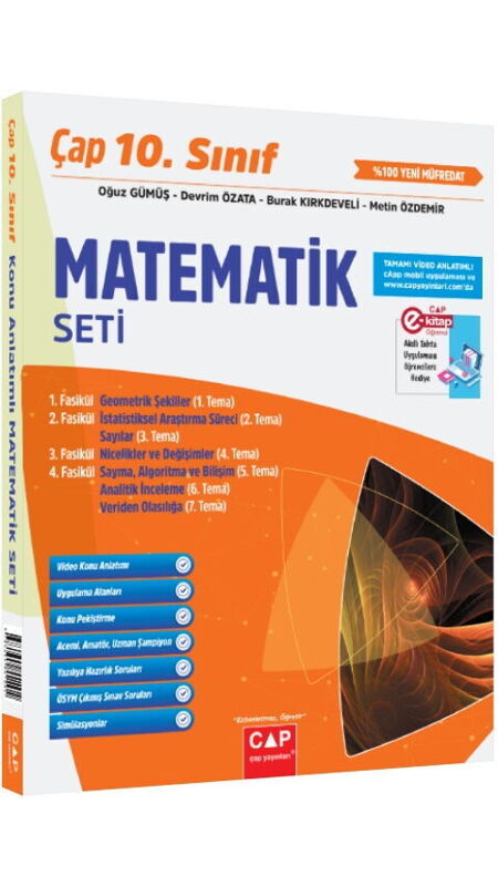 ÇAP 10.SINIF SET MATEMATİK - 2025-26