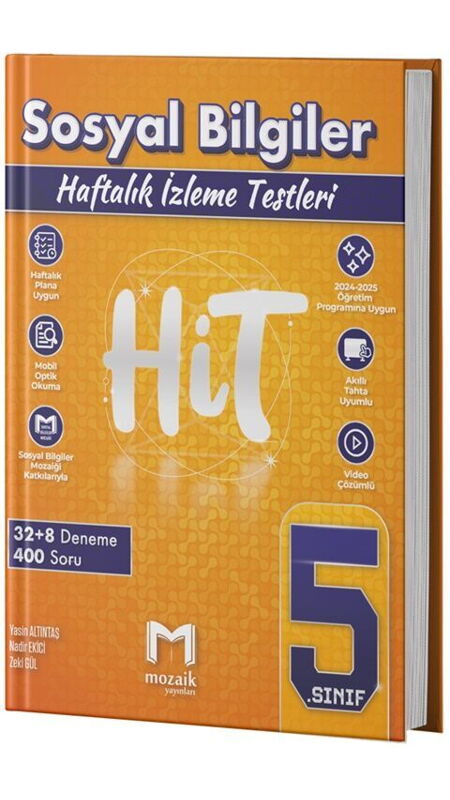 5.SINIF MOZAİK HİT 40 LI DENEME SOSYAL - 2025-26