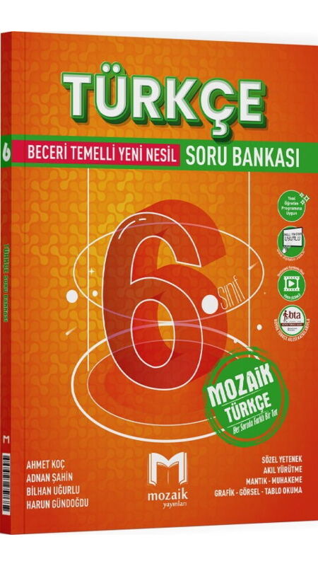 6.SINIF MOZAİK S.B. TÜRKÇE - 2025-26