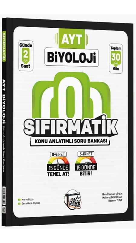 D.PLATOSU YKS AYT SIFIRMATİK K.A. KAMP BİYOLOJ -26