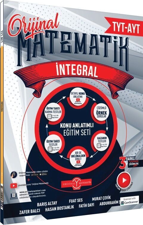 ORİJİNAL YKS AYT KA.SB. İNTEGRAL - 25-26