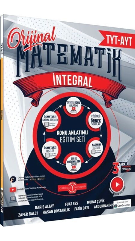 ORİJİNAL YKS AYT KA.SB. İNTEGRAL - 25-26