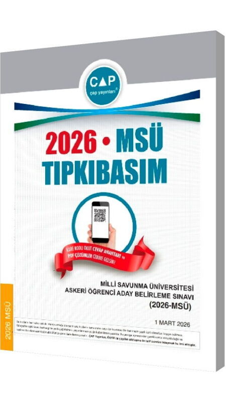 ÜNİV. HAZ TIPKI BASIM DENEME (MSÜ) - 2026