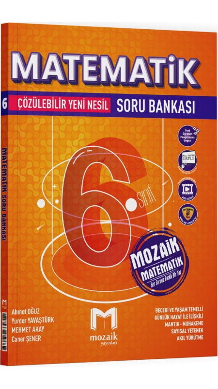 6.SINIF MOZAİK S.B. MATEMATİK - 2025-26