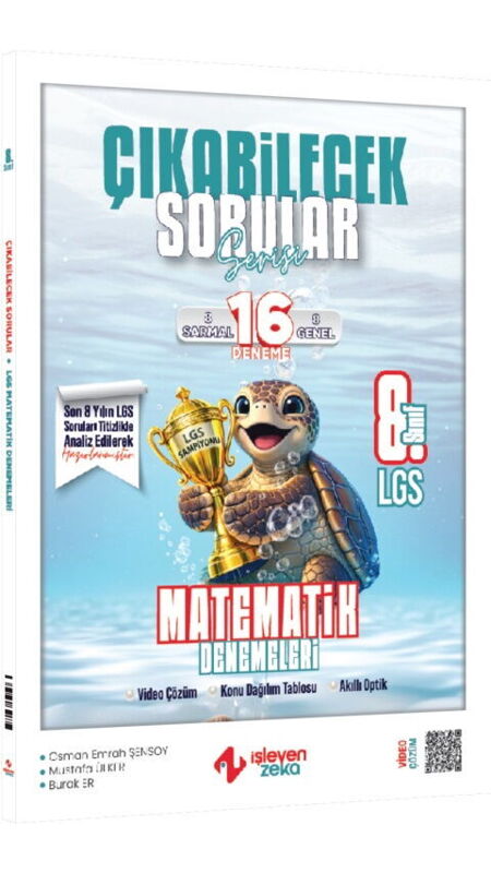 İŞLEYEN ZEKA 8.SINIF ÇIKABİLECEK SRL MATEMATİK- 26