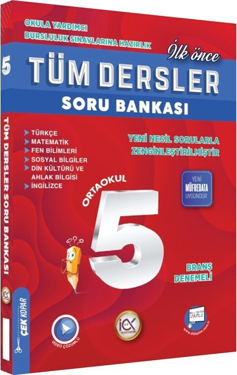 İLKÖNCE 5.SINIF S.B. TÜM DERSLER - 2024-25