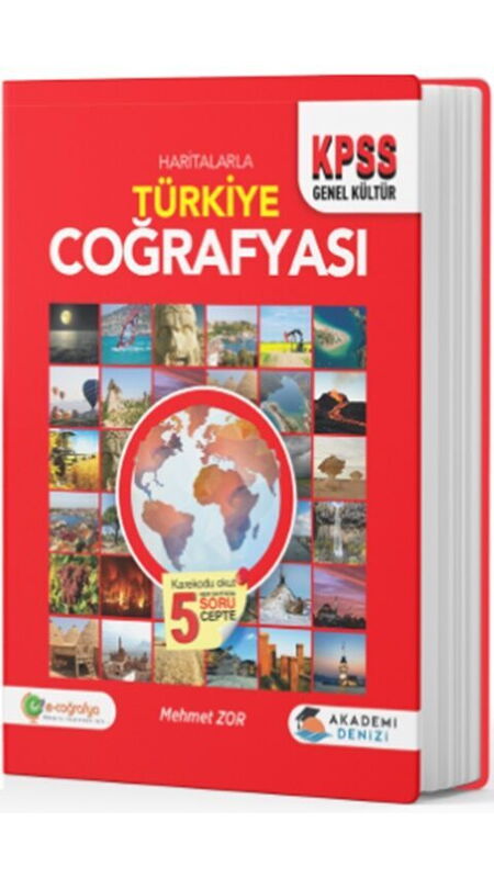 KPSS HARİTALARLA TÜRKİYE COĞRAFYASI -2025-26
