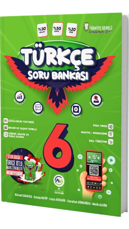 6.SINIF AV S.B. BRANŞ DNM HEDİYE TÜRKÇE - 25-26