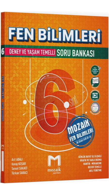 6.SINIF MOZAİK S.B. FEN BİLİMLERİ - 2025-26