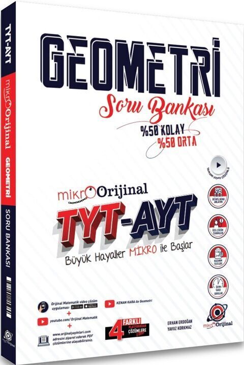 MİKRO ORİJİNAL YKS TYT AYT S.B. GEOMETRİ - 25-26