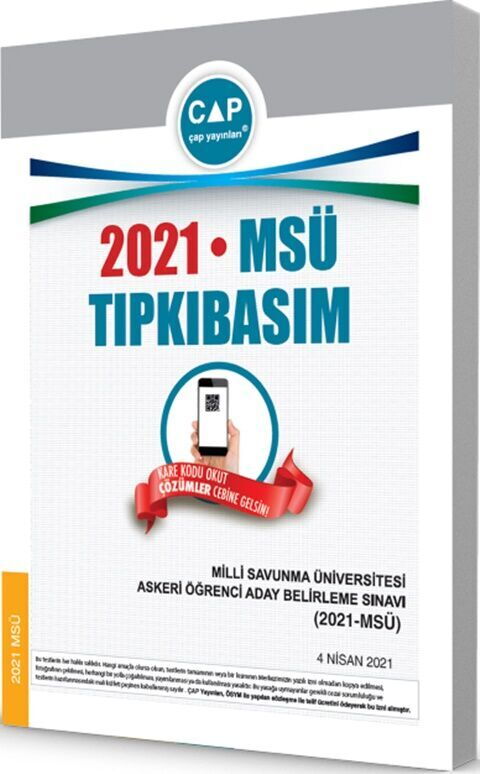 ÜNİV. HAZ TIPKI BASIM DENEME (MSÜ) - 2021