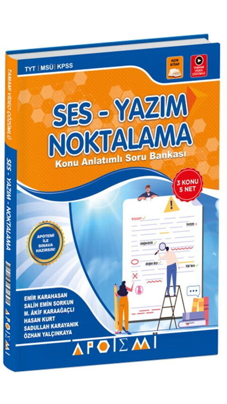 APOTEMİ TYT KA.SB SES - YAZIM NOKTALAMA - 2025-26