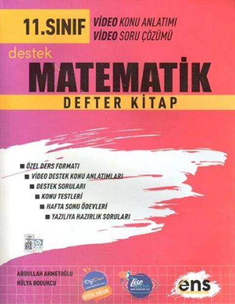ENS 11.SINIF DEFTER KİTAP MATEMATİK - 2025-26