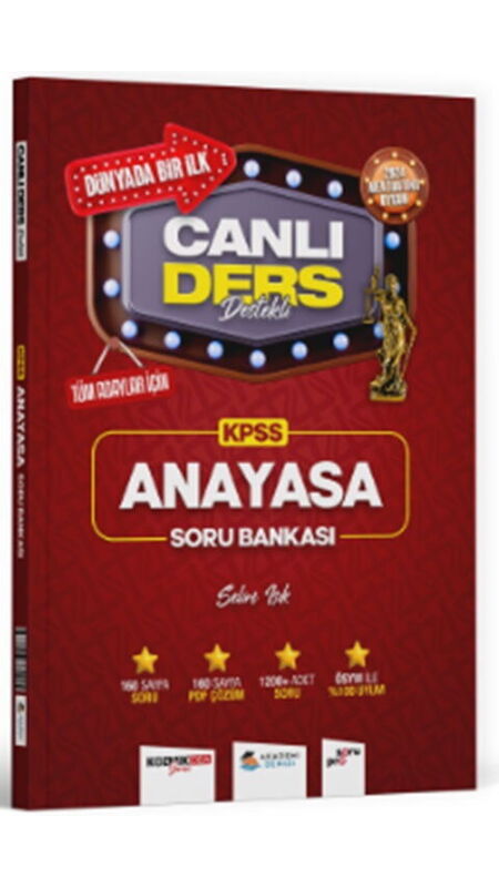 KPSS CANLI DERS S.B. ANAYASA - 2025-26