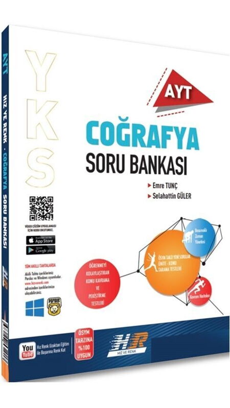 YKS AYT HIZ ve RENK S.B. COĞRAFYA - 2025-26