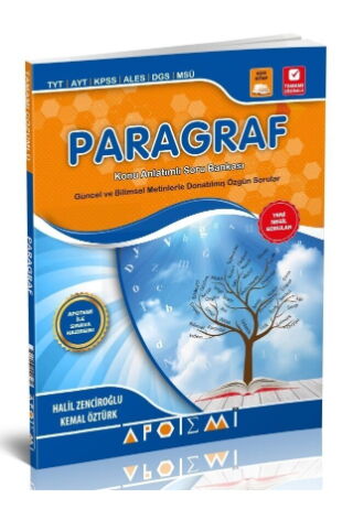 APOTEMİ SORU BANKASI PARAGRAF - 2025-26