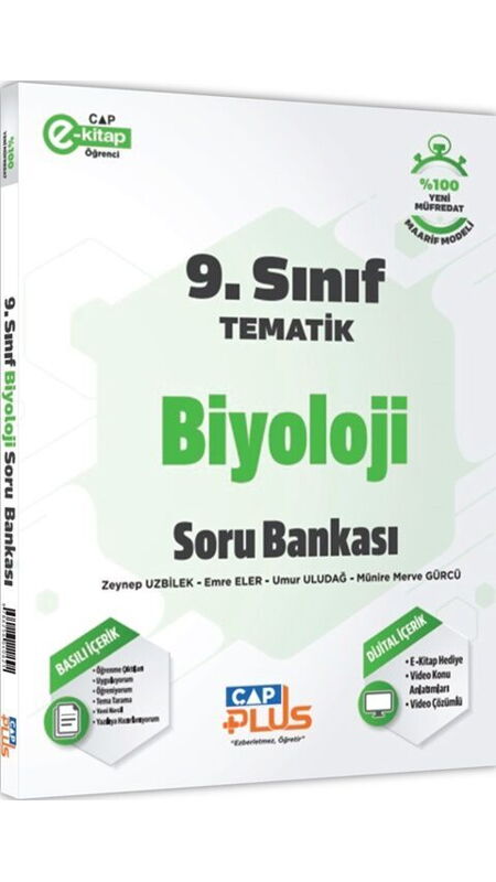 ÇAP 09.SINIF PLUS S.B. TEMATİK  BİYOLOJİ - 2025-26