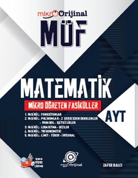 MİKRO ORİJİNAL YKS AYT MÖF SET MATEMATİK - 25-26