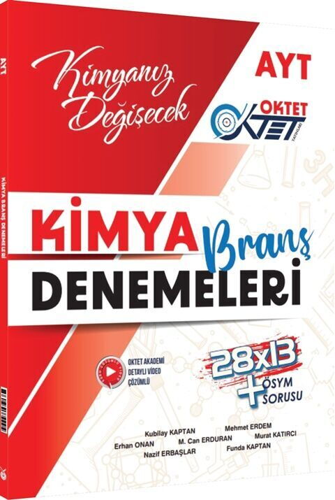 OKTET YKS AYT DENEME KİMYA - 2025-26