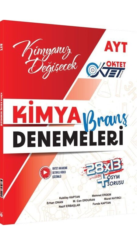OKTET YKS AYT DENEME KİMYA - 2025-26
