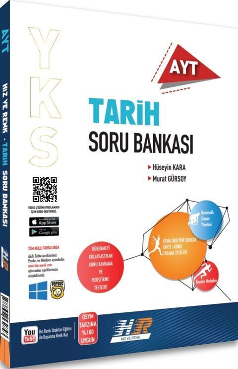 YKS AYT HIZ ve RENK S.B. TARİH - 2025-26