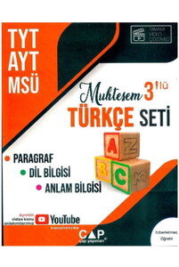 *ÇAP TYT AYT SET MUHTEŞEM 3 LÜ TÜRKÇE - 2022-23 #1