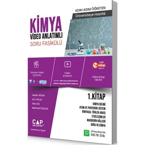 ÜNİV. HAZ KİMYA KA-SB BİLİMİ 1.KİTAP - 2025-26 #2