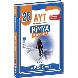 APOTEMİ YKS AYT DENEME 25 Lİ KİMYA - 2025-26 #2