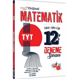 *MİKRO ORİJİNAL TYT DENEME 12 Lİ MATEMATİK - 24-25 #2