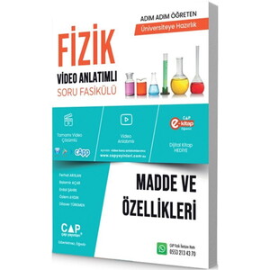 ÜNİV. HAZ FİZİK KA-SB MADDE VE ÖZELLİK - 2025-26 #2