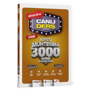KPSS CANLI DERS LİSANS GYGK 3000 SB - 2025-26 #2